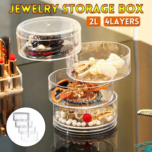 Generic Portable Jewelry Display Ring Earring Storage Organizer
