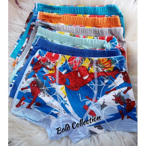 Fashion 3PCs Cutest Spiderman Boys Boxers Kids Underwear @ Best