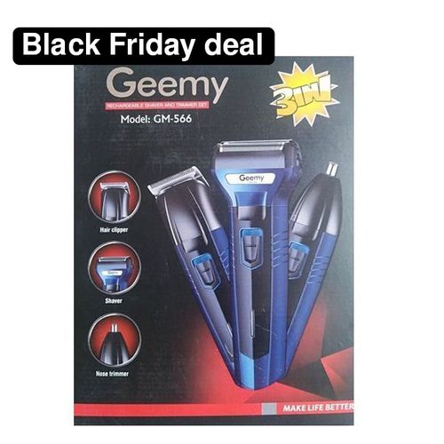 Geemy 3 In 1 Electric Shaving Machine/Shaver Best Price Online