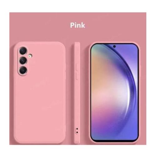 product_image_name-Generic-Samsung Galaxy A16 Original Silicone Phone Case/ Cover -PINK-2