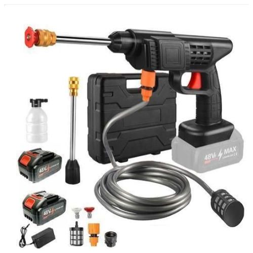 product_image_name-Generic-*Wireless Car Wash Spray Gun Machine with 2 Portable Lithium Battery-2
