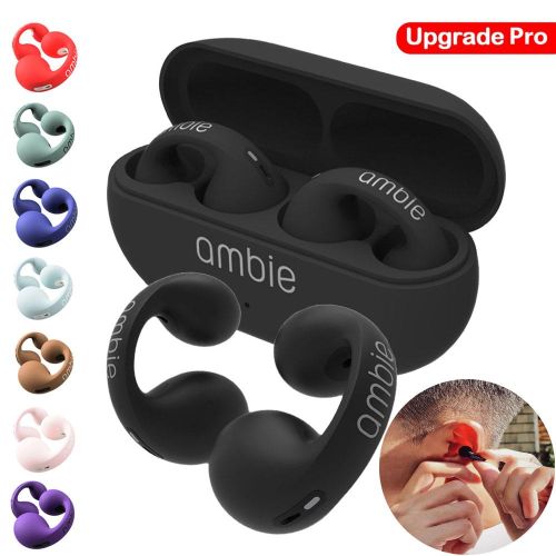 Get Ambie Earclip Green Earphones Wireless Sports Bluetooth Earphones  Delivered