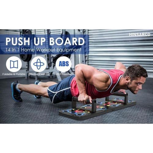 product_image_name-Generic-Portable Multifunctional Push-up Board - Fitness and Muscle Training Device Home Workout Set Foldable Push Up Bar-1