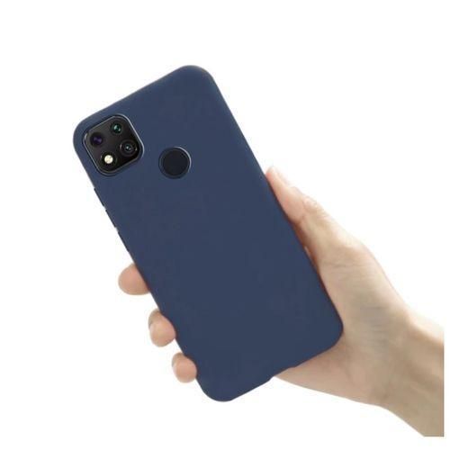 product_image_name-Generic-Redmi 9c Phone Case, Liquid Silicone Shockproof & Scratch-Resistant Soft Protective Cover for Second Device-3