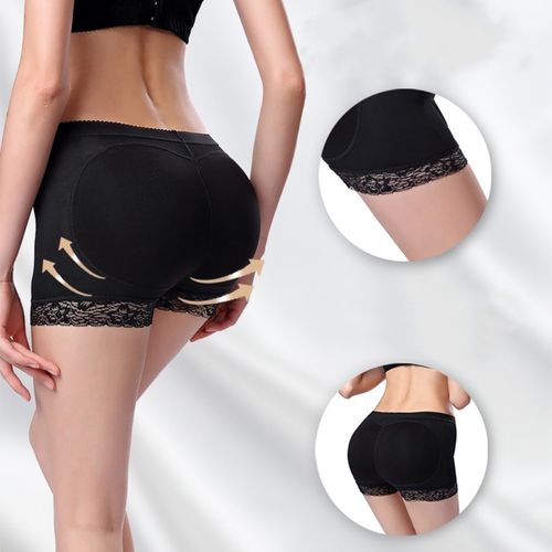 Lainin Womens Butt Lifter Pads Panties Fake Buttock Hip Enhancer Underwear  Padded