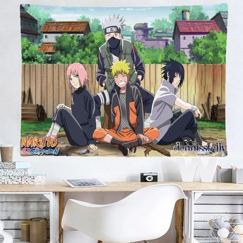 Generic Classic Japan Anime Naruto Uchiha Sasuke Wall Hanging Big Tapestry Polyester 200x150cm Decor Polyester Curtains Long Table Cover Best Price Online Jumia Kenya