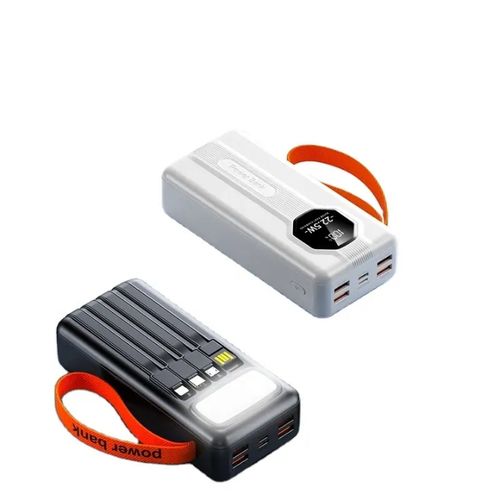 product_image_name-Generic-30,000mAh fast charging powerbank large capacity portable powerbank with own inbuilt charging cables for all phonesand flashlight -7