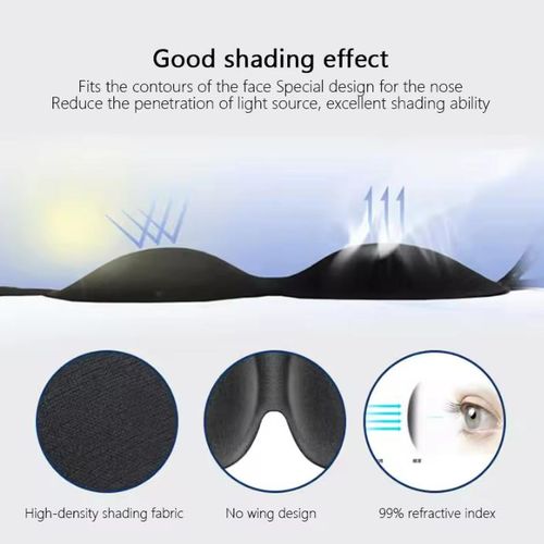 product_image_name-Generic-2PCS 3D Sleeping Mask Eyepatch Block Out Light Soft Paded Sleep  Sleep Mask-3