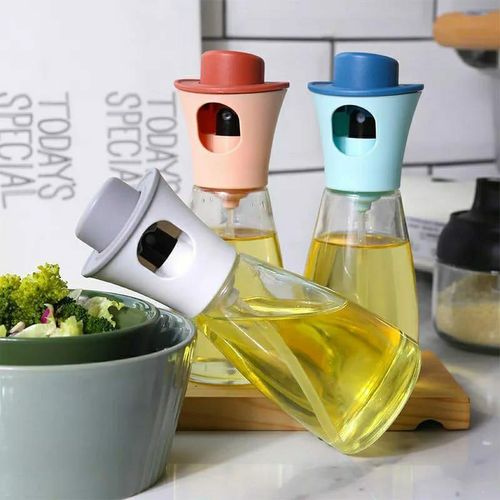 product_image_name-Generic-Round Glass Cooking Oil Sprayer Bottle (Fine Mist Olive Oil Dispenser)-1