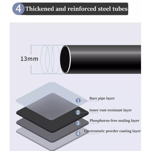 product_image_name-CYFAZA-5-Tier Metal Shoe Rack Hat Rack, Entryway Storage Organizer-6