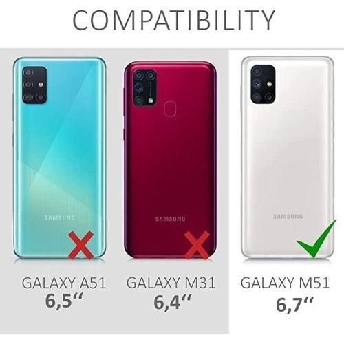 product_image_name-Generic-Liquid Silicone Soft Back Cover Case Designed for Samsung Galaxy M51-2