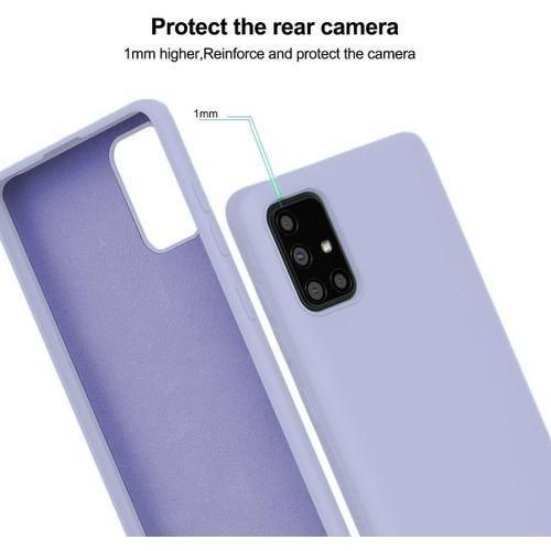 product_image_name-Generic-Liquid Silicone Soft Back Cover Case Designed for Samsung Galaxy M51-3