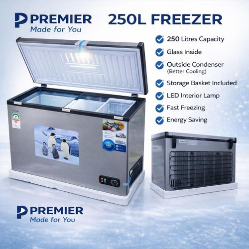 product_image_name-C88 Premier-Deep Freezer 250L Chest Freezer With Durable Design -1