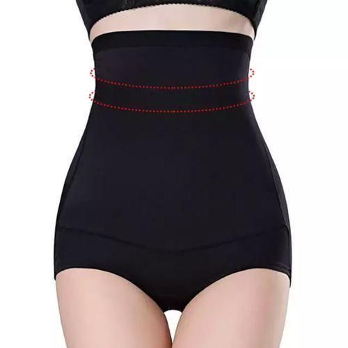 product_image_name-Fashion-2PCS Powerful Tummy Shapers Highwaist Waist Trainer Shapewear Corset Seamless Quality Panty-2