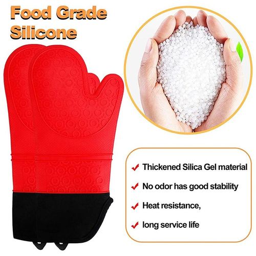 Generic Silicone Oven Mitts & Hot Pads ,Jumeijia 8Pcs with Non-Slip @ Best  Price Online