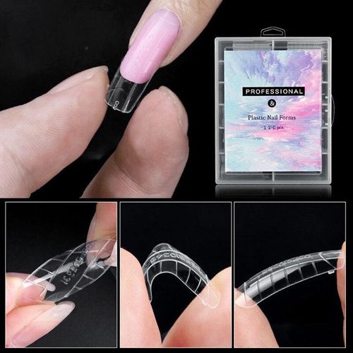 XXL C Curve Clear Nail Tips – Nails In Paradise