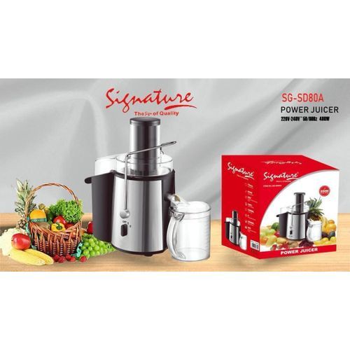 Signature Original Heavy Commercial Masticating Juicer Juice