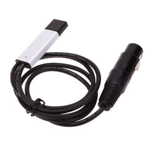 Usb To Dmx Interface Adapter Cable For Stage Light Pc Dmx512