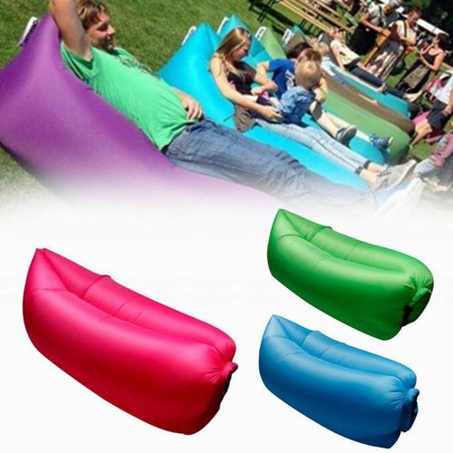 Ping Lounger Sofa Inflatable Sleeping Bag Beach Hangout Lazy Air Bed at  best price in Delhi