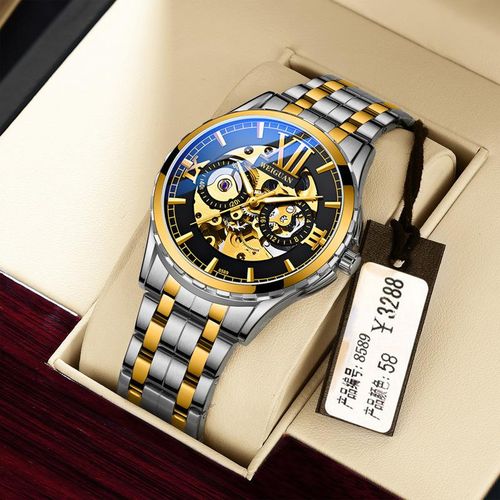 Hollow mechanical watch store
