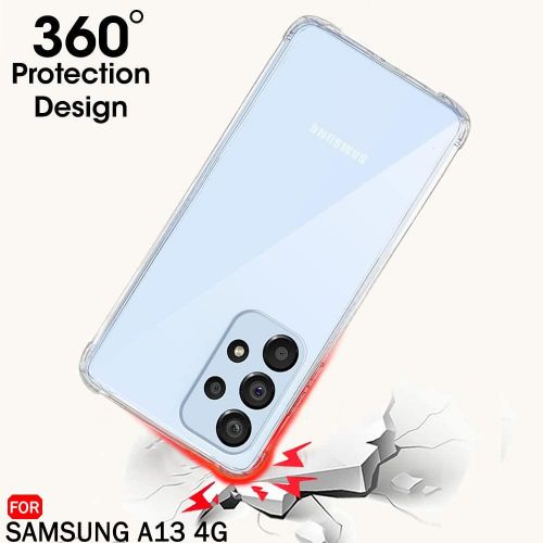 product_image_name-Generic-Crystal Clear Hard PC Back Cover Case for Samsung Galaxy A13-3