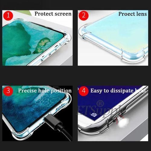 product_image_name-Generic-Tecno Spark 40 Phone Case - Clear Transparent Protective Phone Cover-3