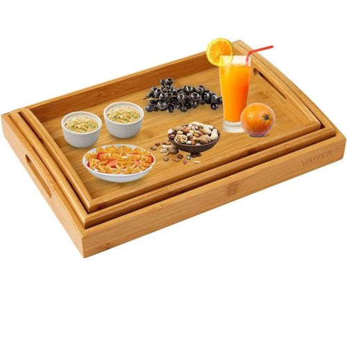 product_image_name-Generic-3PCS Multipurpose rectangular bamboo serving trays-1
