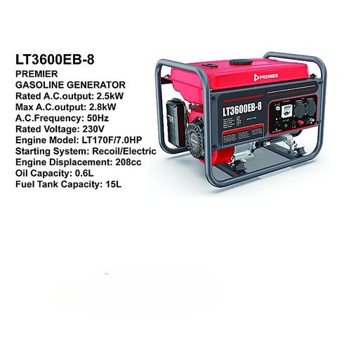 product_image_name-Premier-Gasoline Generator for Power Backup-1