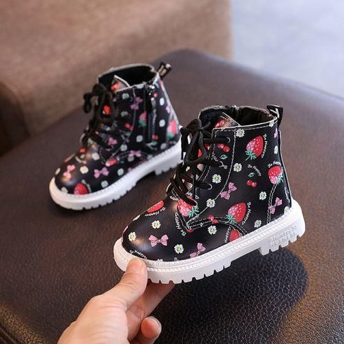 Fashion Size 21 30 Girls Casual Martin Boots Children Wear Resistant Leather Boots Best Price Online Jumia Kenya