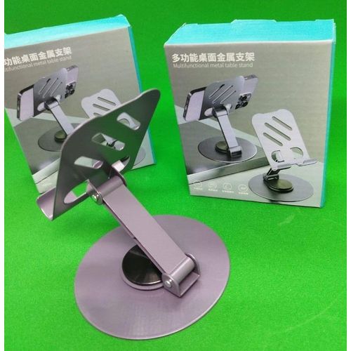 product_image_name-Generic-Foldable Desktop Accessory Stand – Multifunctional Metal Frame-1