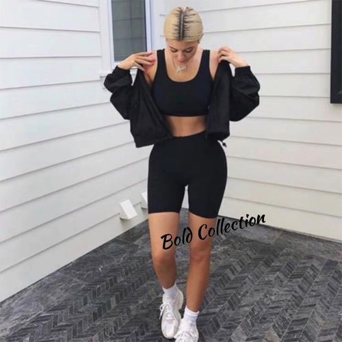 Short sales leggings fashion