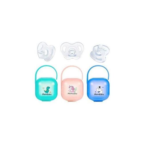 product_image_name-Mom Easy-SILICONE PACIFIER WITH STORAGE BOX-1
