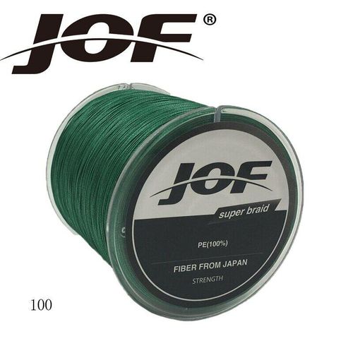 Generic JOF 8 Strands 100M PE Braided Fishing Line Multifilament Fishing  Line Wire White/Yellow/Blue/Green 13-200 LB @ Best Price Online
