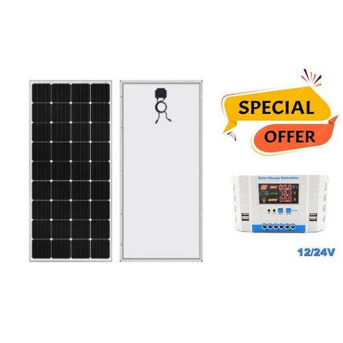 product_image_name-Maxsolar- 100Watts Solar Panel + Free 20A Solar Charge Controller -1