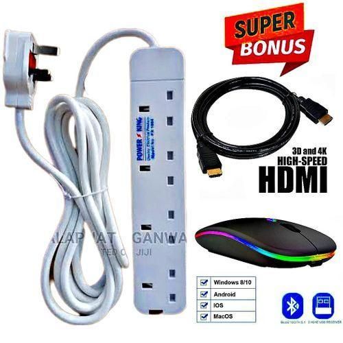product_image_name-Powermax-Power King 4-Way Power Extension Socket  + GIFT Wireless Mouse, HDMI Cable-1