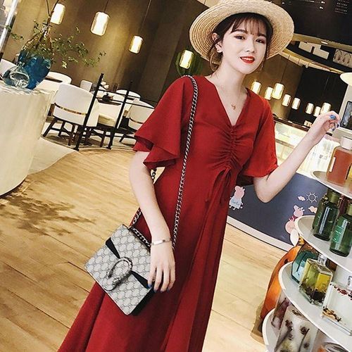 Chubby mm Waist Hugging Sling Dress Women Plus size Sleeveless Slimming  Meat Covering Slit Vest Skirts Inner wear Outer Wear  - AliExpress