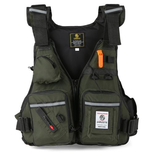 Generic Multi-Pockets Fly Fishing Vest Life Jacket Buoyancy Vest