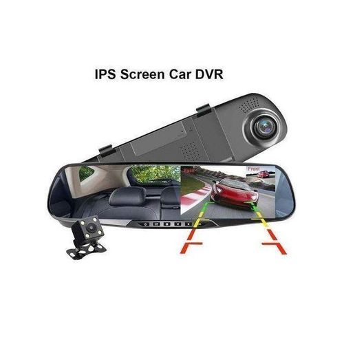 product_image_name-Generic-Dashboard Camera 4.3 Inch Car DVR Mirror Car-1