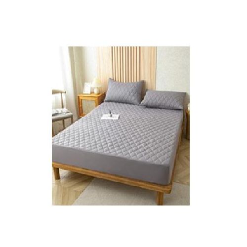 product_image_name-Fashion-Quilted Waterproof Mattress Protector – Soft, Comfortable & Leak-Proof-1