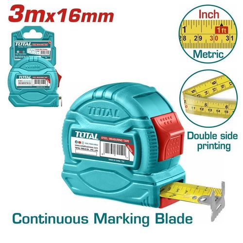 product_image_name-TOTAL-TMT34316 Steel measuring tape Length & width:3mx16mm-1