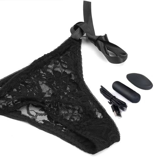 Sexy Black Lace 10 Speed Wireless Remote Control Vibrating Panties  Rechargeable Bullet Vibrator For Women Masturbation Sex Toys - AliExpress