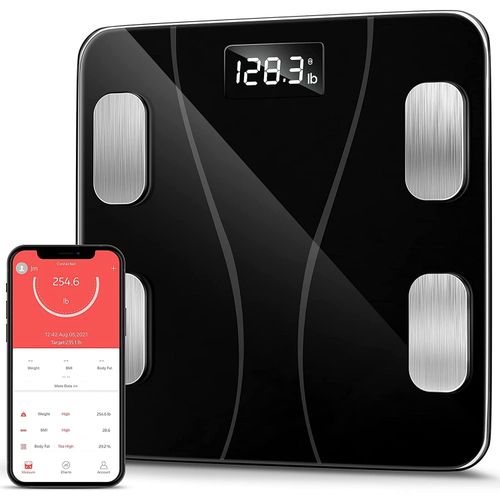 Toyuugo Bluetooth Body Fat Bathroom Scale,Scales Digital Weight,Weight Scale ,Body Composition Analyzer Wireless BMI