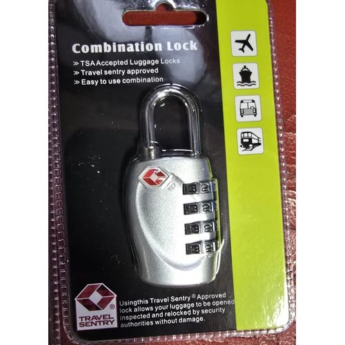product_image_name-Generic-High-Security TSA Luggage Lock – 4-Digit Combination Padlock For Bags & Backpacks-1