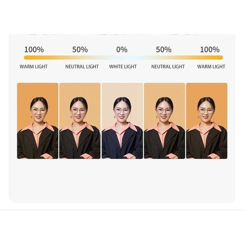 product_image_name-Generic-LJJ-45 18-Inch LED Fill Light with Dimmable Brightness & Color, Remote Control and Tripod – Beauty Light for TikTok and Live Video-3