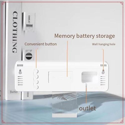 product_image_name-Generic-9 Inch Large Digital Wall Clock USB Powered TEMP Humidity Week Auto Dimmer DST Table Clock 12/24H Electronic LED Alarm Clock-7