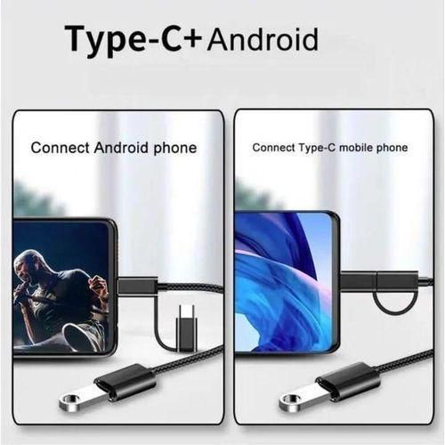 product_image_name-Generic-Dual-Interface OTG Adapter Cable – Type-C & Micro USB, 2-in-1 Plug & Play Connector for Android Devices-3