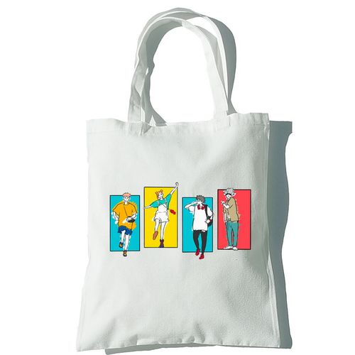 Fashion Jujutsu Kaisen Team Women Canvas Tote Shopping Bag Girl @ Best ...