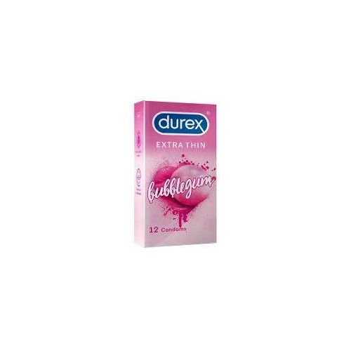 product_image_name-Durex-Extra thin bubblegum,12condoms-1
