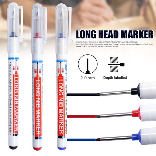 20mm long nib deep hole marker