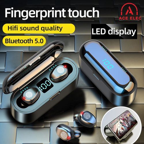 Ace Elec ACEELEC F9 Wireless Fingerprint Touch Bluetooth Headset